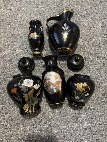 5pc vintage black gold - 5pc,