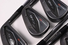 Cobra King Forged Tec Black Irons / 5-PW+GW / Regular Flex KBS Tour 90 Shafts