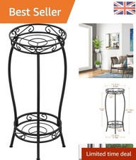 Stylish 2 Tier Wrought Iron