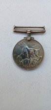 WW2 WAR SERVICE MEDAL 1939-1945 KING GEORGE VI