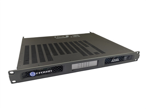 Crown 475 power amplifier - crown,