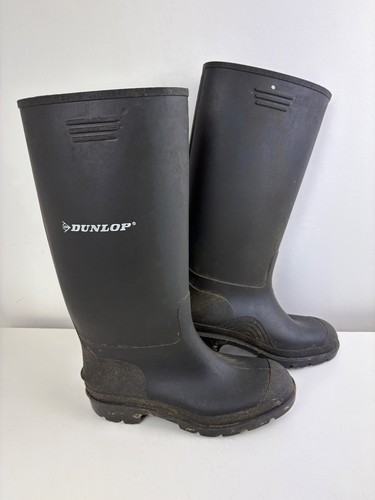 Dunlop wellington boots black - boots,