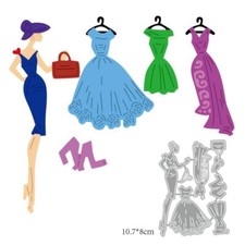 Women dress metal - metal, cutting