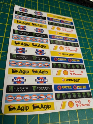 Scalextric slot car decal - scalextric,