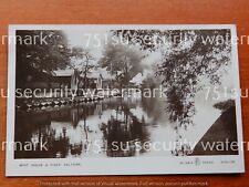 Inland Waterway, Boat House and River Aire, SALTAIRE, West Yorkshire