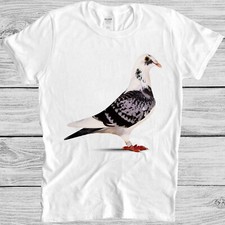 Homing Pigeon Pet Peagon Flower Unicorn Bird Fly Animal Gift Tee T Shirt M1080