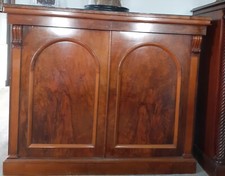 SUPERB 1880 ANTIQUE 48 DRAWER WALNUT SPECIMEN CABINET FULL OF BRITISH MOTHS 