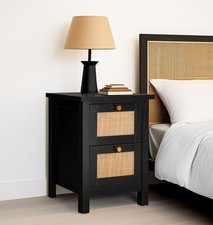 Bedside Table, Black Side