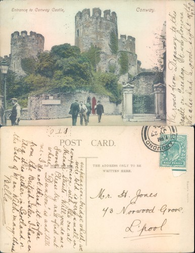 Conway castle entrance conwy - entrance,