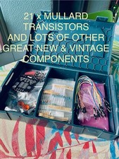 Mullard OC45 / OC72 / OC71 & Various other Transistors & Electrical Components