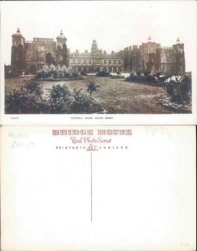 Hatfield house south front - hatfield,