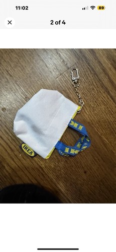 Ikea knolig mini - zipper, coin