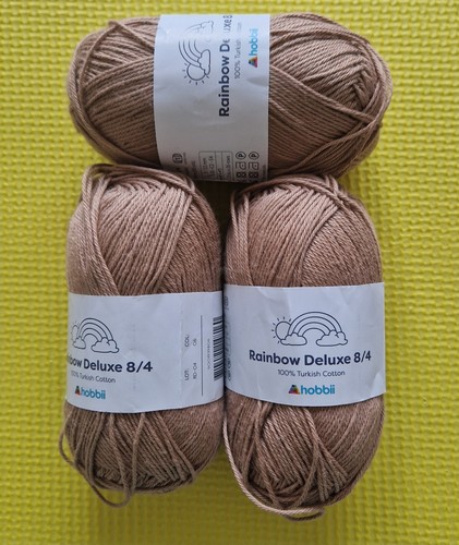 Rainbow hobbii cotton yarn - hobbii,
