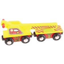 Bigjigs rail wooden crane - bigjigs,