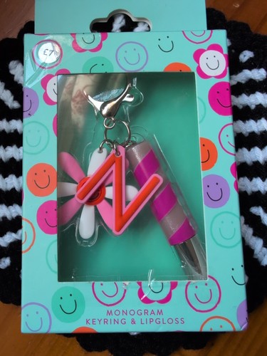 Monogram keyring and - monogram,