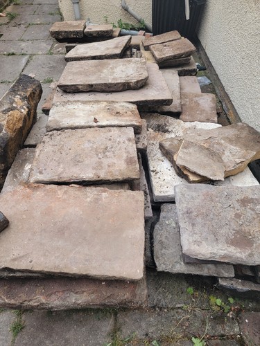 Reclaimed flagstones very - reclaimed,