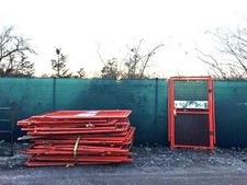 1x Temporary Site Fence Gate £100+vat Pedestrian Event Panel Security Mesh Heras