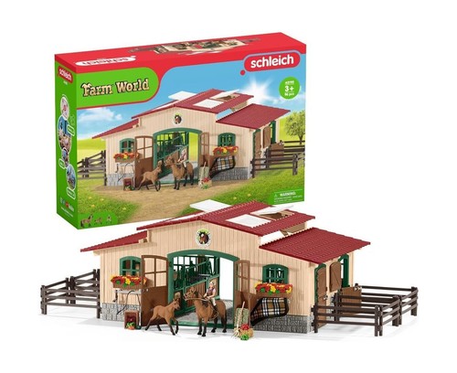 Schleich horse barn and stable - horse,
