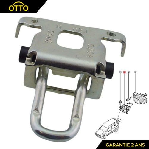 Partsline tailgate latch - latch, stop