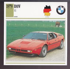 1979 BMW M1 M-1 German Sports