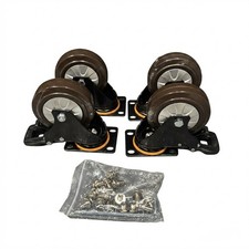 4 x 100mm Heavy Duty Nylon