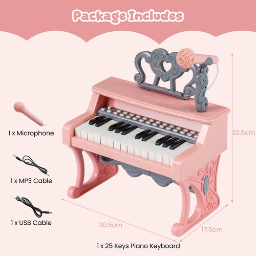 Keyboard piano kids - piano, 25