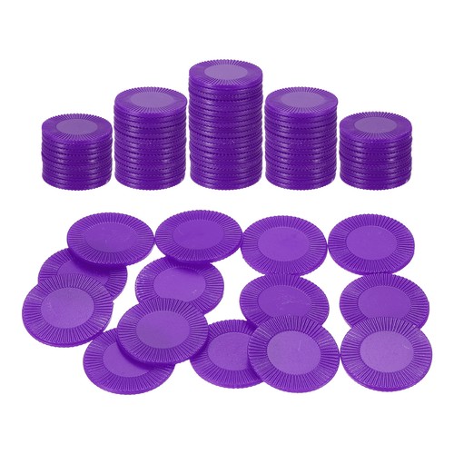 100pcs plastic poker chips - 100pcs,
