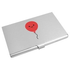 'Happy Red Balloon' Business Card Holder / Credit Card Wallet (CH00049669)