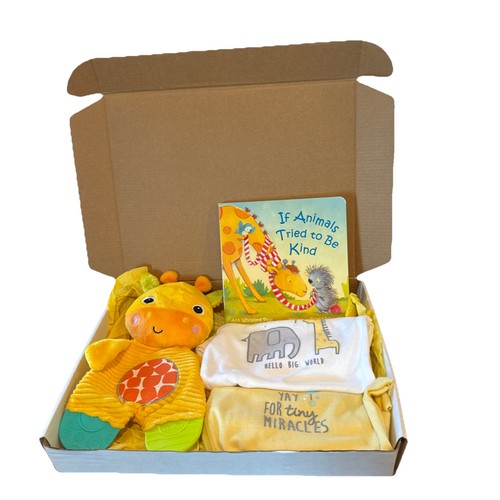 Unisex baby shower gift box - baby,