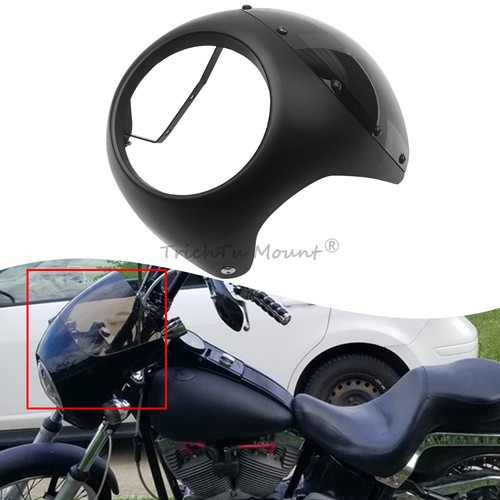 Motorcycle round headlight - 7",