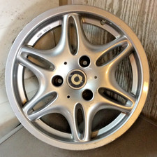 smart car 15" rear alloy wheel 5.5jx15 et-1 pcd 3x112 108612217aa