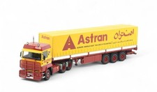 Tekno 1:50 Astran Ford Transcontinental curtainside semitrailer 86 Truck Diecast