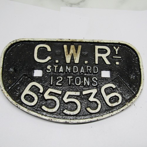 Vintage cast iron railway - cast,