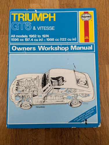 Haynes triumph gt6 - haynes,