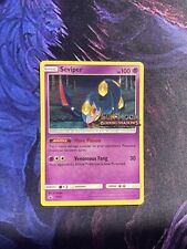 Pokemon Card Seviper SM46 Black Star Promo STAMPED Prerelease Near Mint Conditio