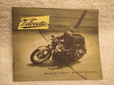 Velocette 1960 Brochure