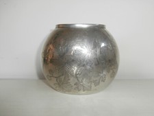 WEDGWOOD INTERIORS PEWTER VASE