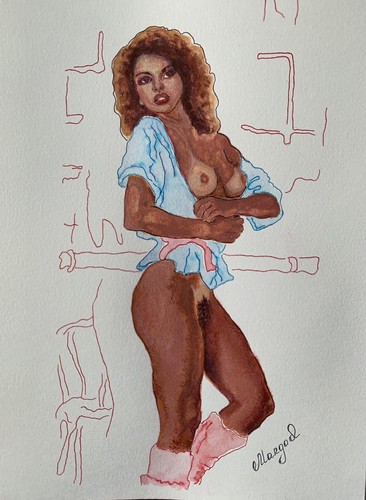 Erotic art original - erotic,