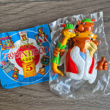 Disney Robin Hood Burger King Toy Vintage Clip On  Prince John