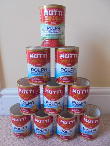 Empty tin cans - tin, x10