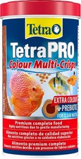 Tetra Pro Colour Multi Crisps - Premium tropical fish food 500ml