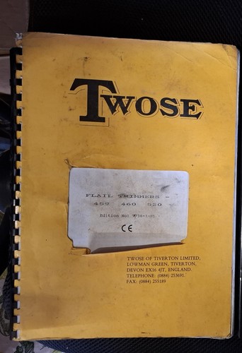 Twose 459 460 520 flail - twose,
