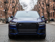 Gloss black front grille - gloss,