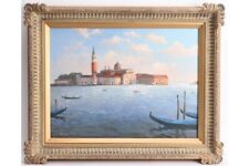 Adrian Rigby Oil On Canvas San Giorgio Maggiore Venice