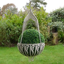 Lovely Large Cream Metal