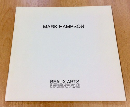 Mark hampson beaux arts london - hampson,