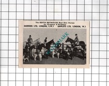 The Edith Reynolds Real Skin Horses ADVERT  - 1957  SMALL Advert