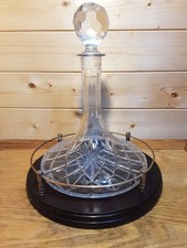 An Old Vintage Crystal Cut