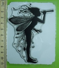 Silhouette Fairy #2 - Clear