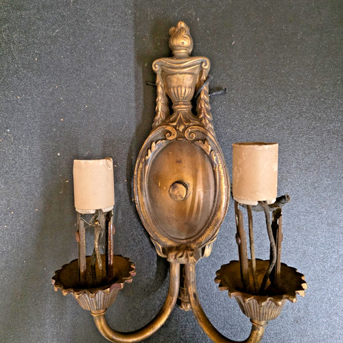 Antique arm wall - wall, sconce